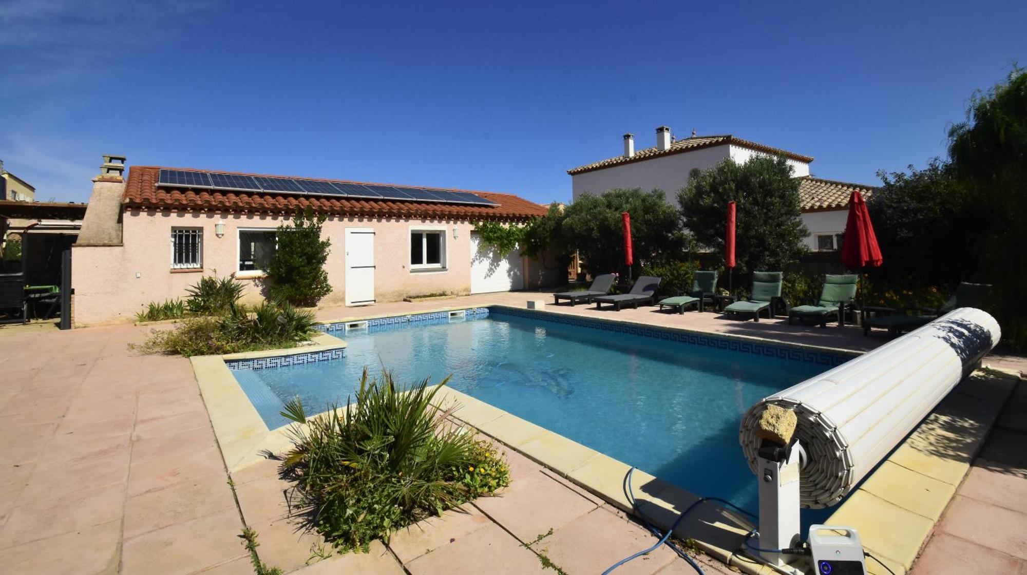 Villa Les 2 Dauphins Le Barcarès Esterno foto